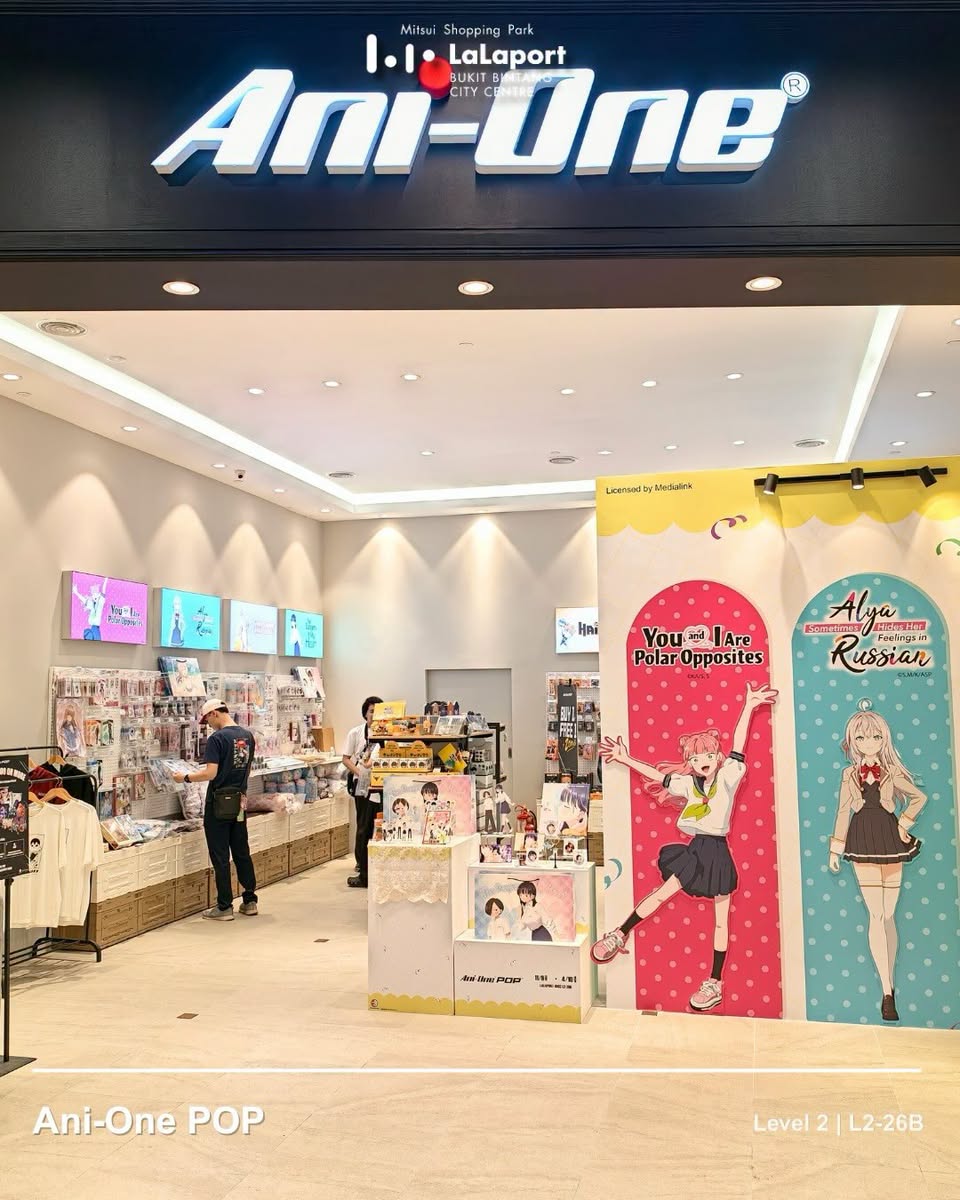 Ani-One POP store at LaLaport BBCC Level 2