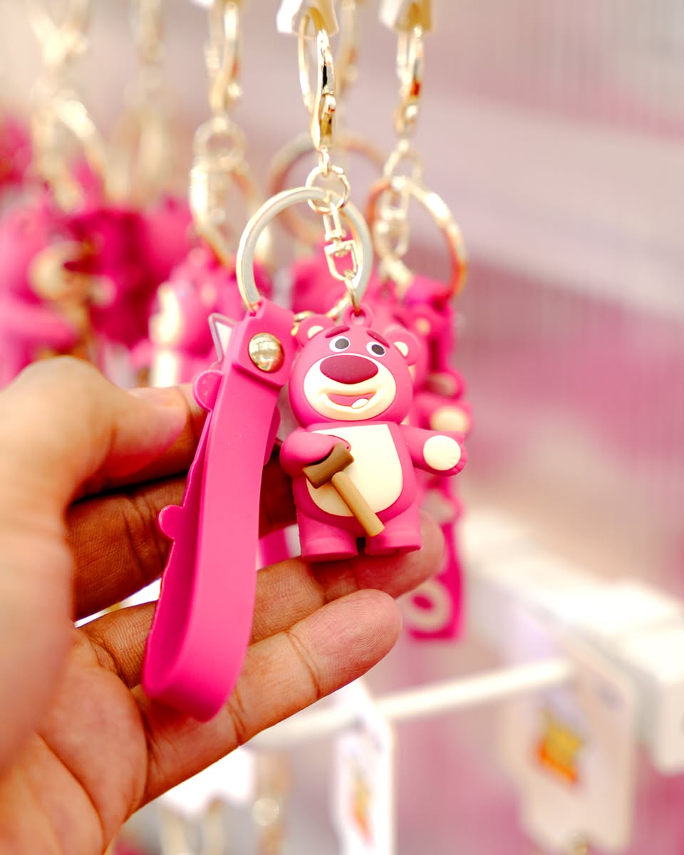 Festive MINISO character merchandise