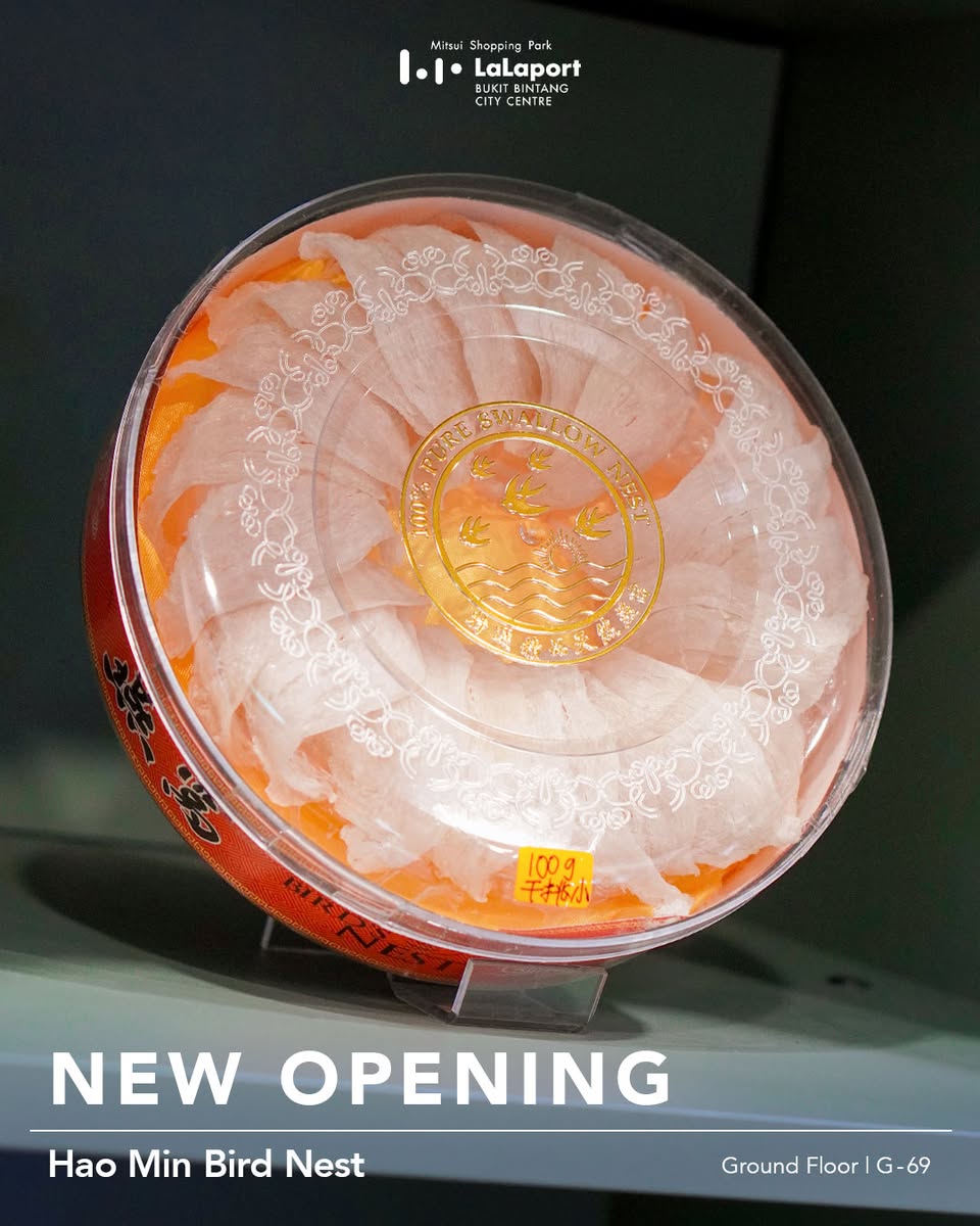 Close-up of a Hao Min Bird's Nest Drink