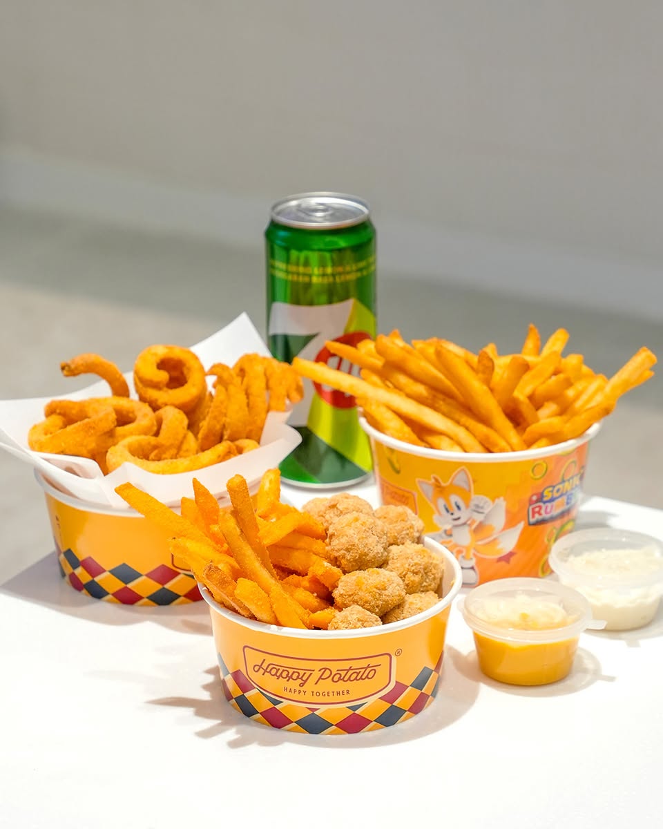 Delicious shaker fries from Happy Potato