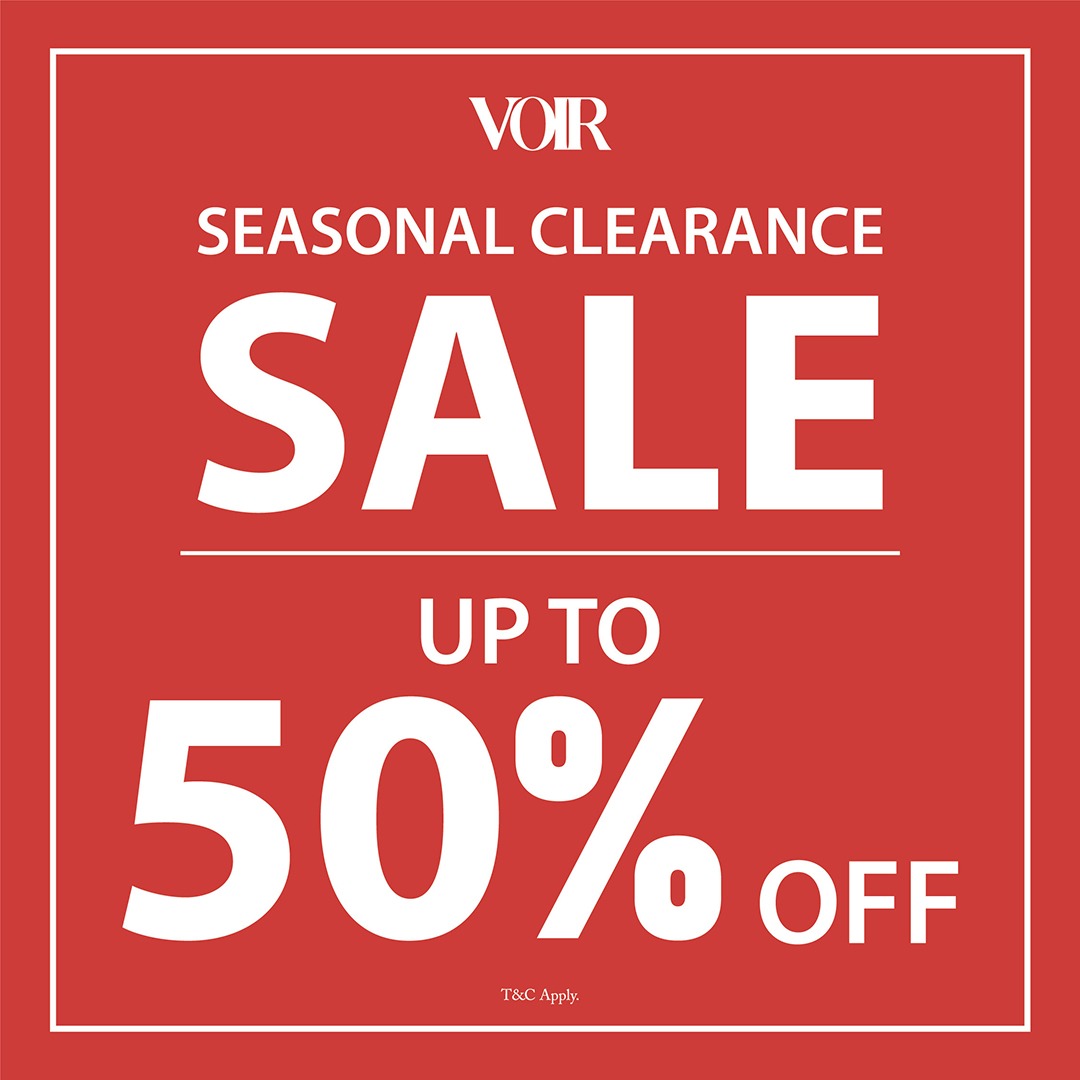 A collection of stylish seasonal apparel on display