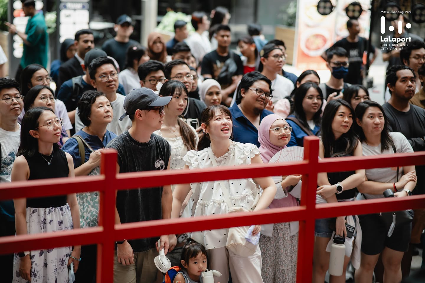 Crowds at Bon Odori 2026 LaLaport Bukit Bintang City Centre