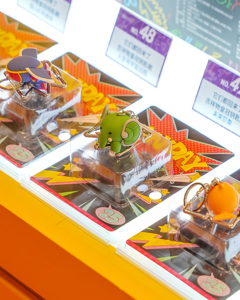 Promotional signage for the Maydayland Pop-up event