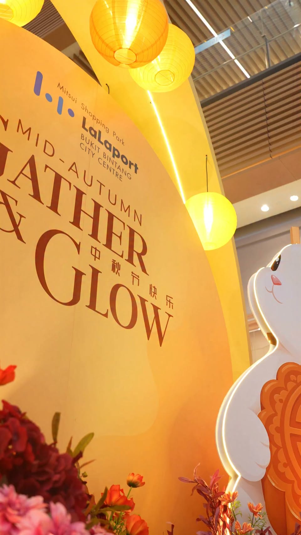 Mid-Autumn Gather & Glow event at LaLaport BBCC