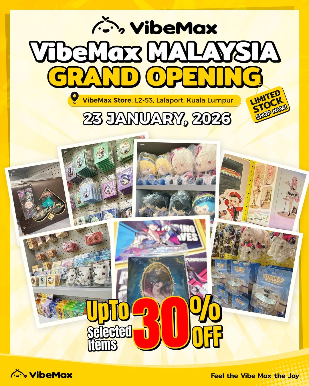 VibeMax Malaysia Grand Opening Event