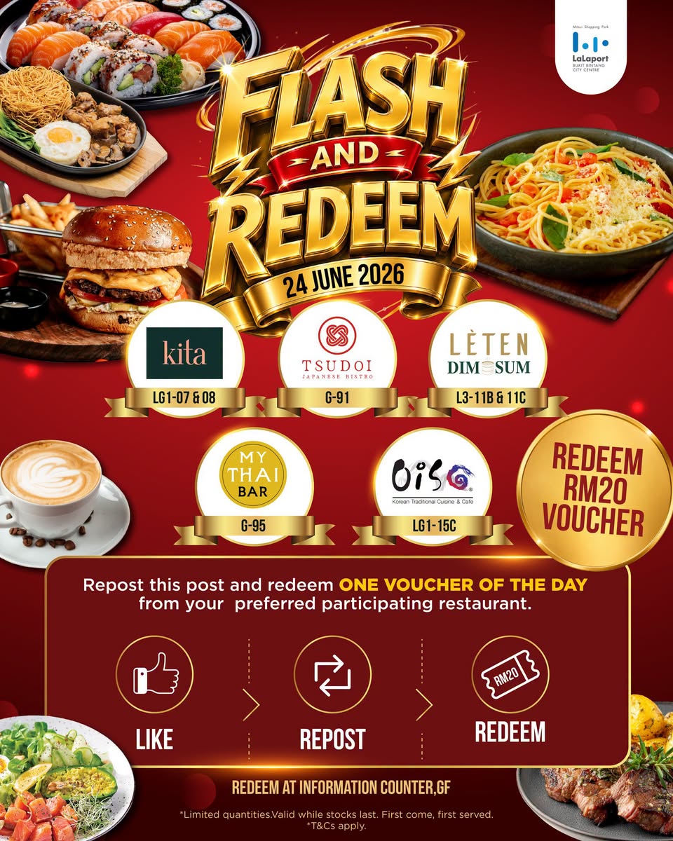 Flash and Redeem 24 June 2026