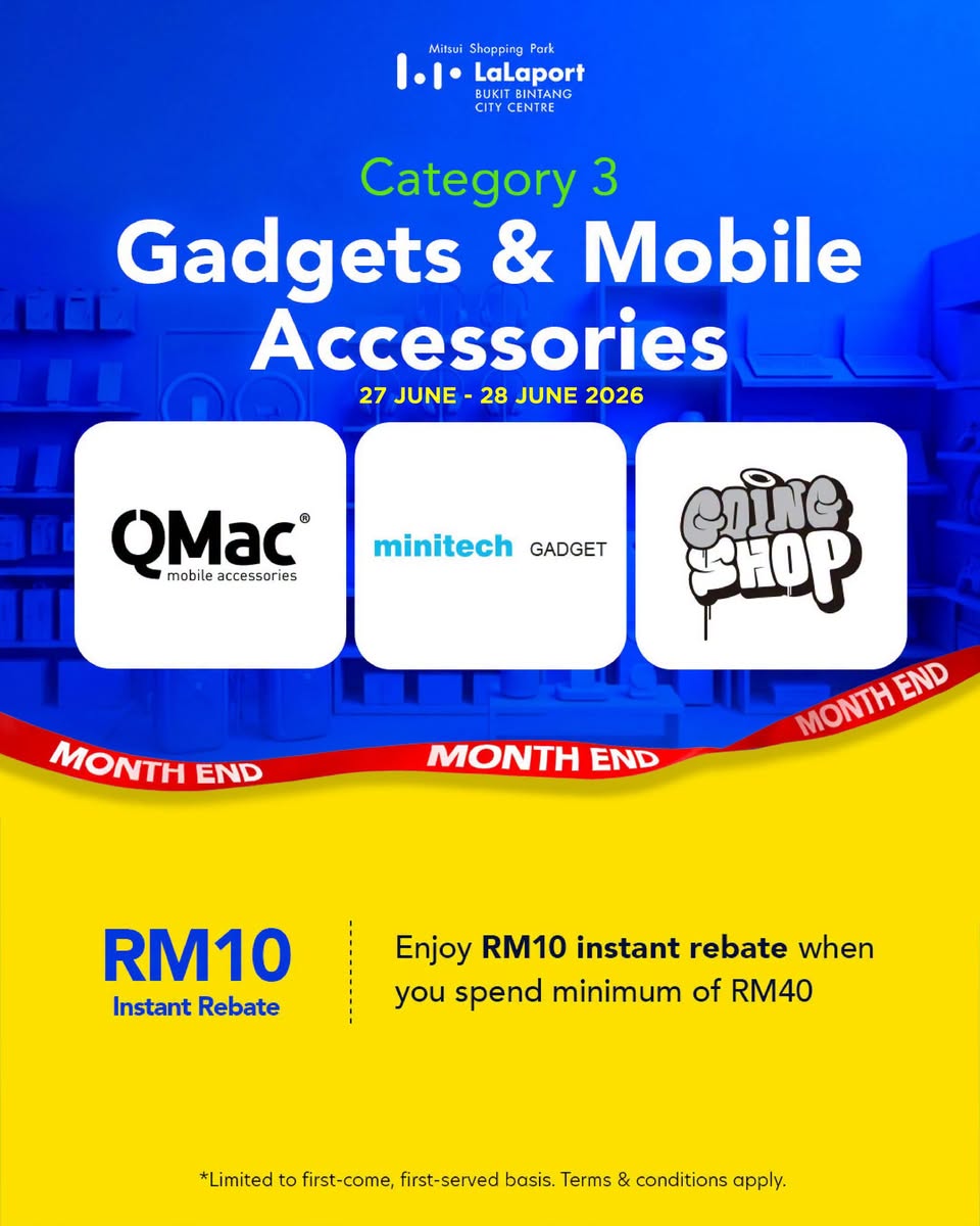 QMac minitech Going Shop at LaLaport BBCC