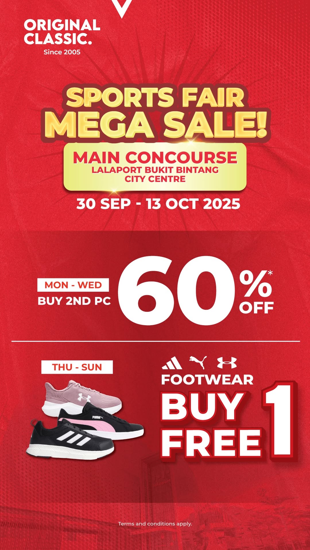 Exciting deals and promotions at Original Classic