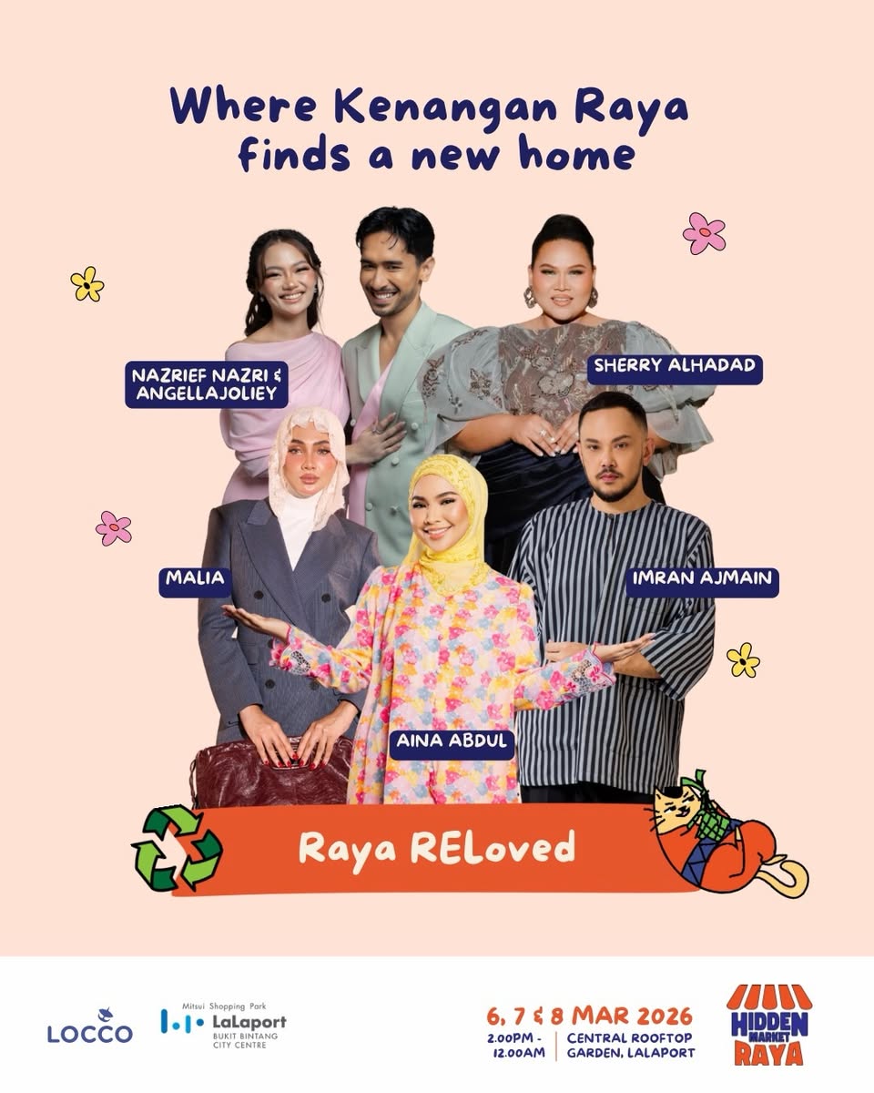 Live music performance at Hidden Market Raya