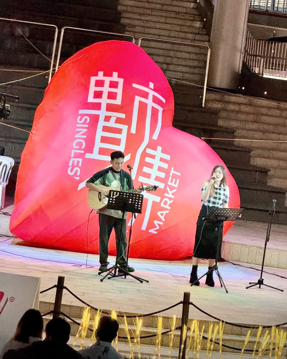 Attendees enjoying the Mid-Autumn Festival atmosphere