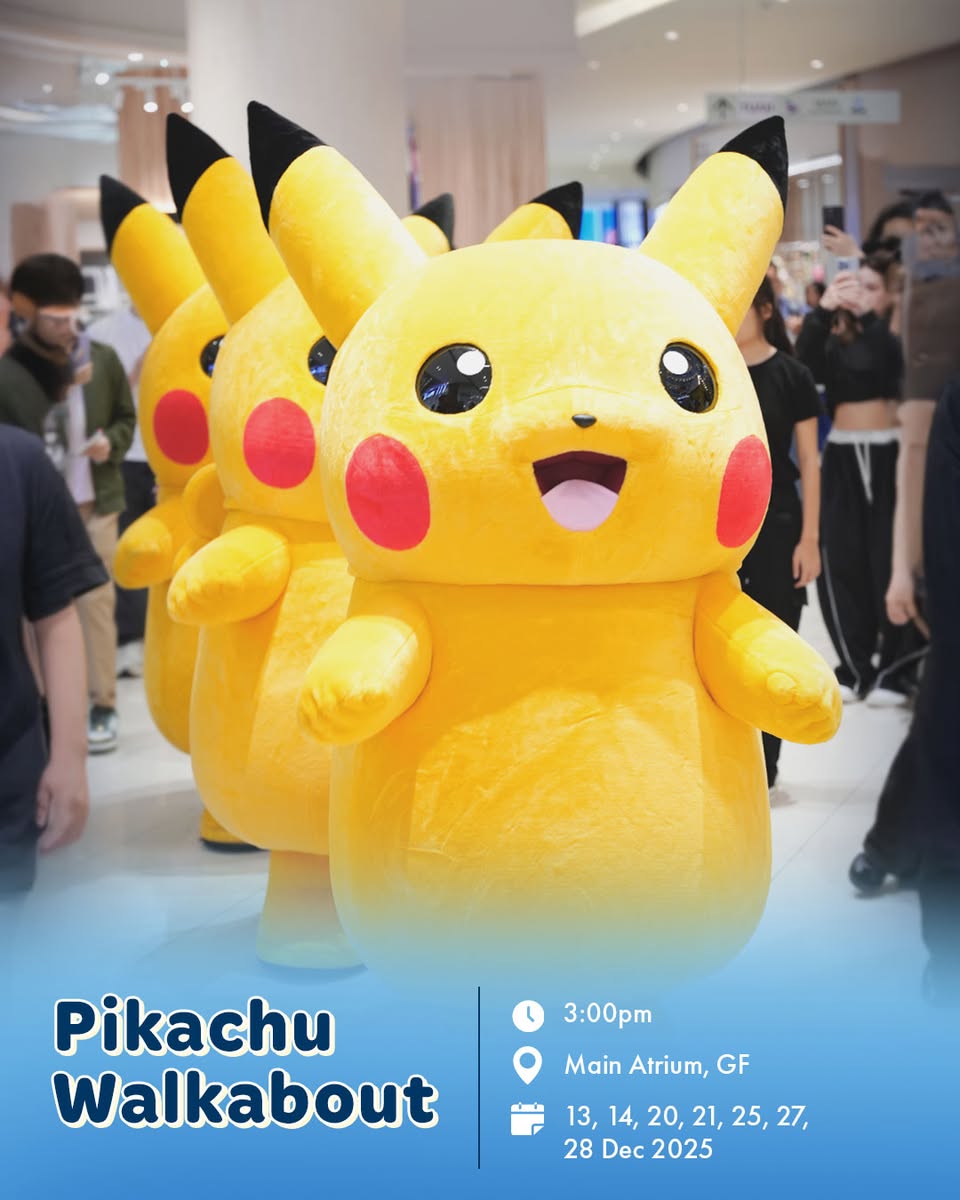 Pokémon Christmas event at LaLaport BBCC