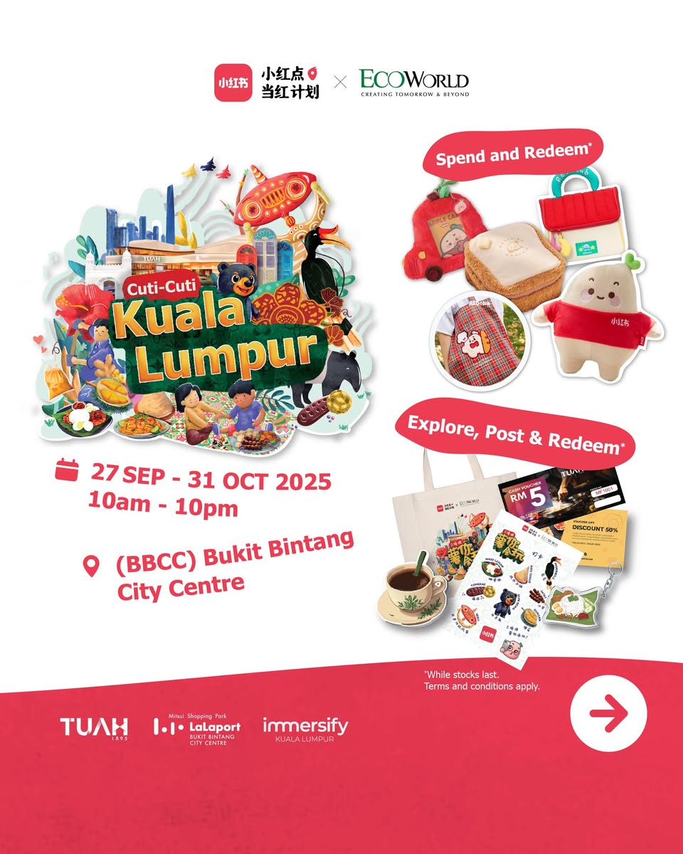 Exclusive Xiaohongshu branded merchandise.