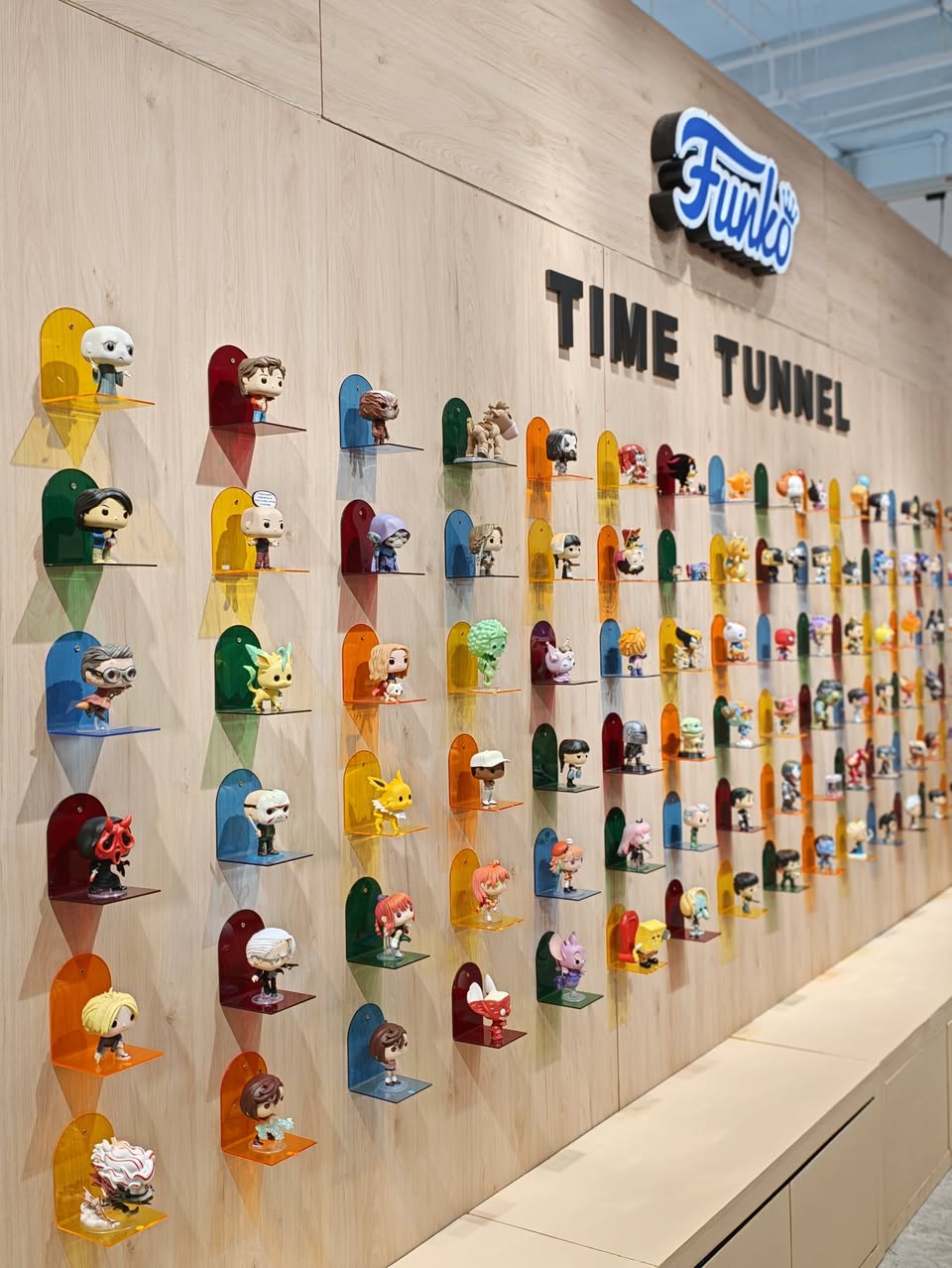 Funko Time Tunnel display