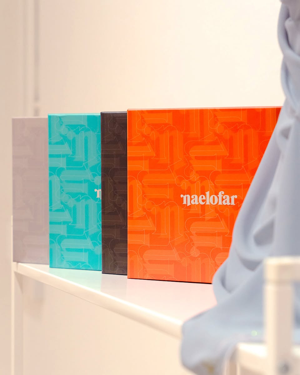 Exterior view of Naelofar's new store at LaLaport BBCC