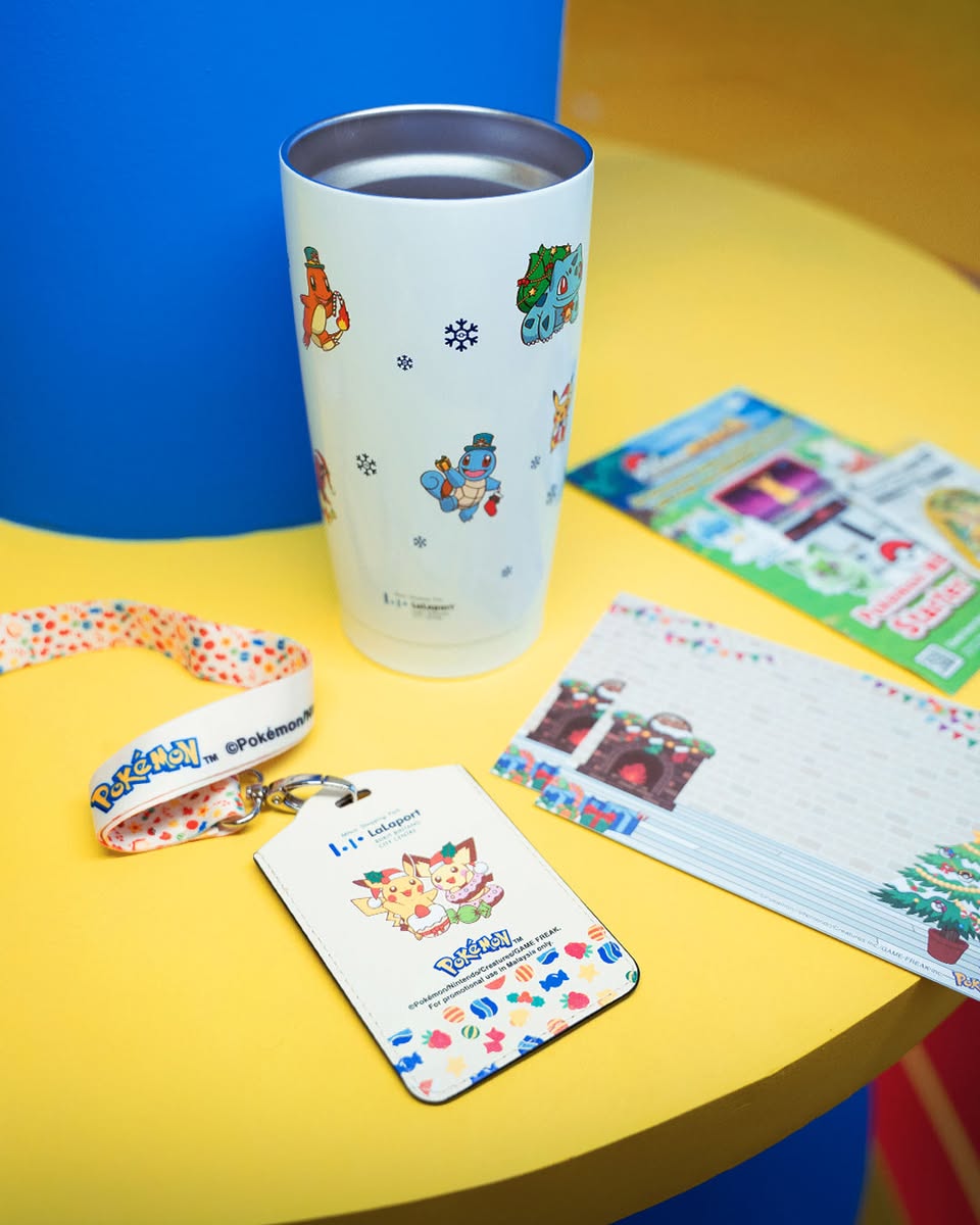 Pikachu mascot greeting visitors at LaLaport BBCC