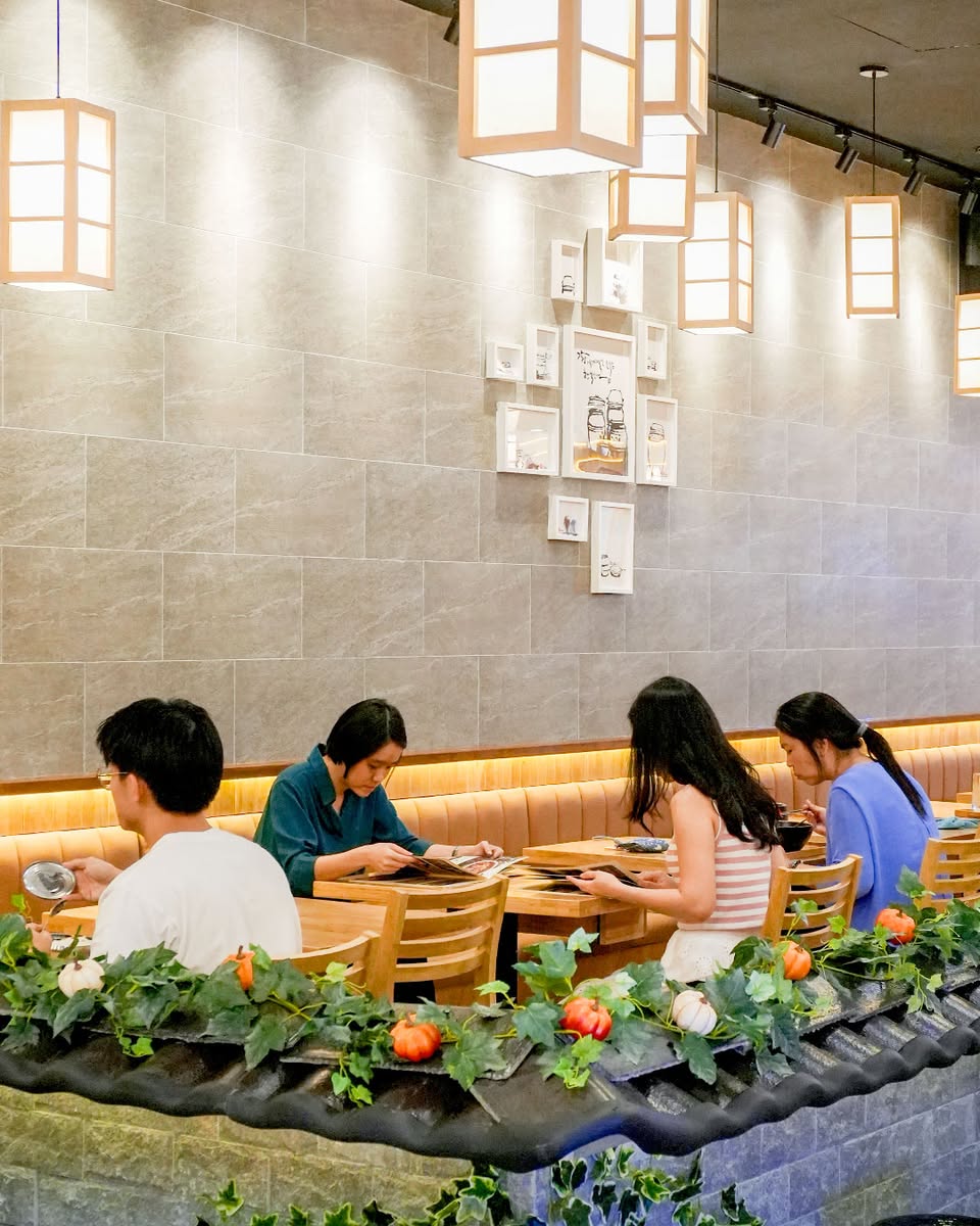 Freshly prepared Kimbap rolls