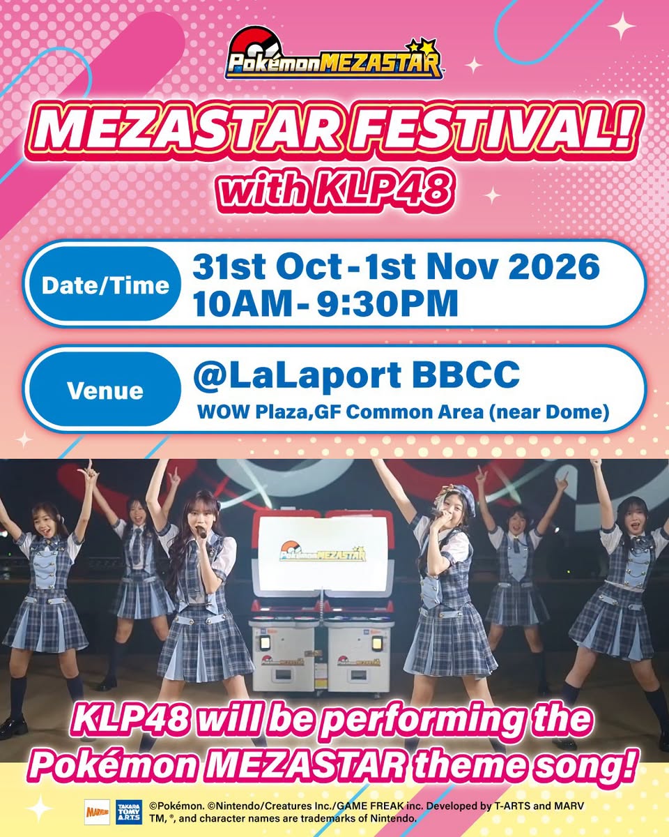 MEZASTAR Festival with KLP48 at LaLaport BBCC