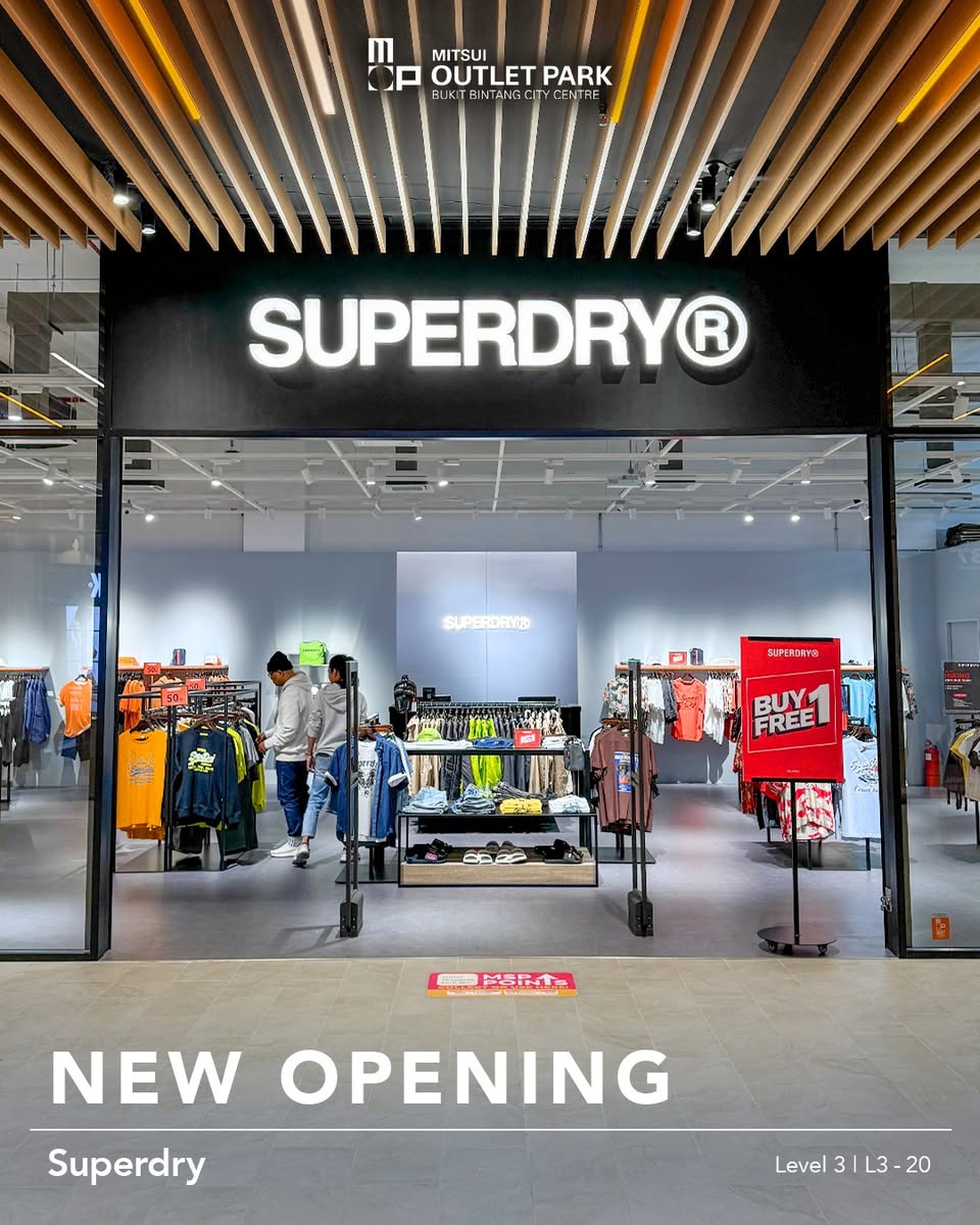 Superdry store opening promotion