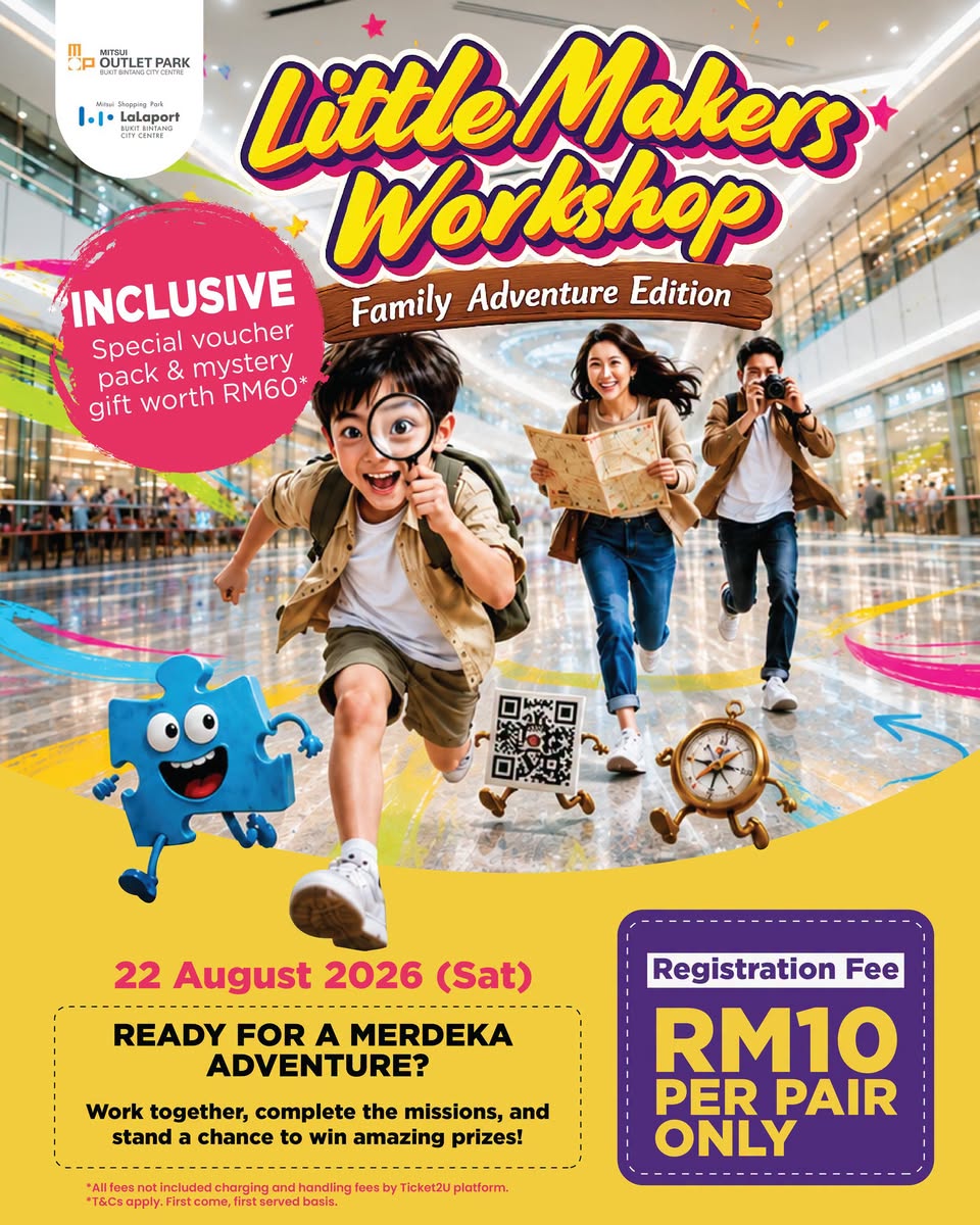 Little Makers Workshop Family Adventure Edition at LaLaport BBCC