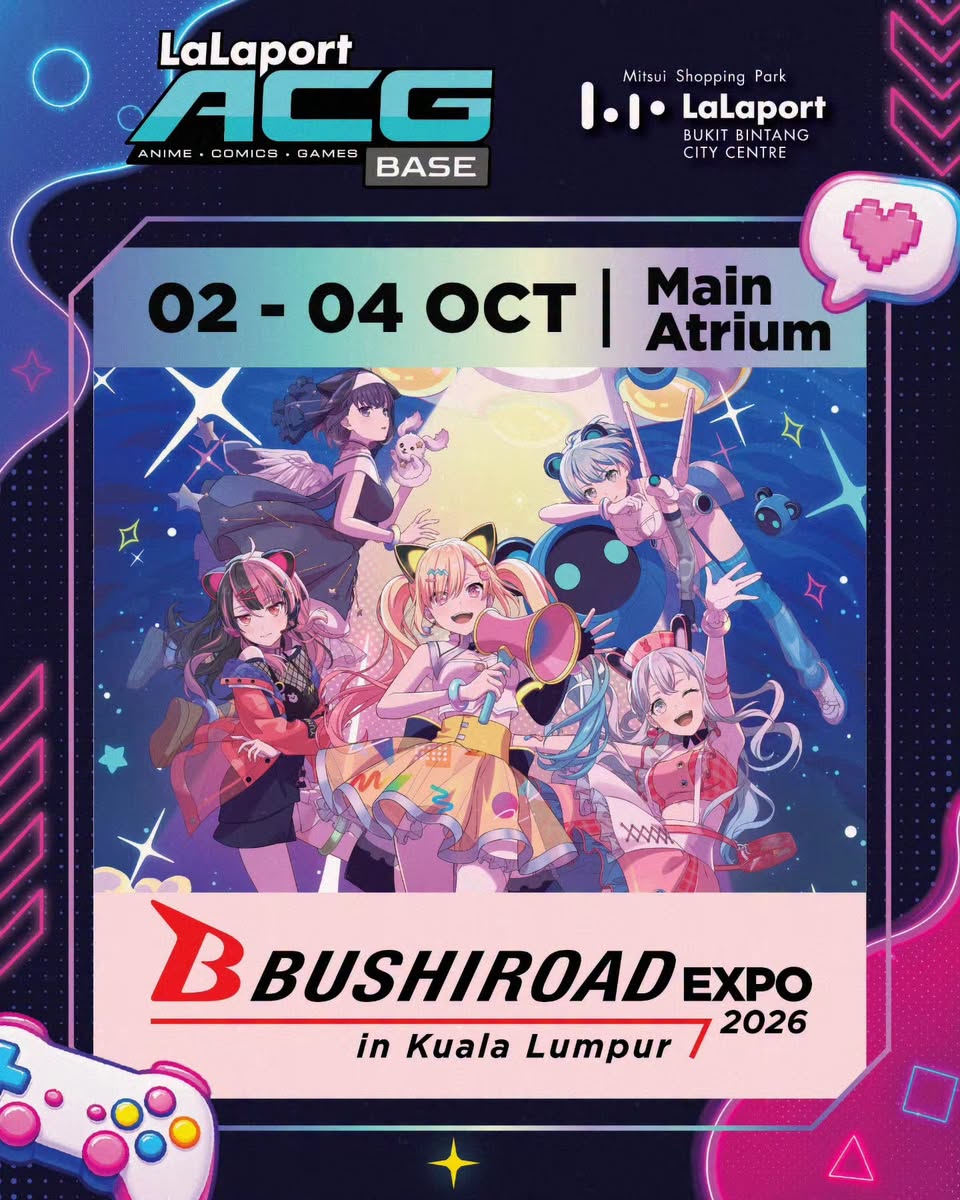 Bushiroad Expo in Kuala Lumpur 2026 at LaLaport BBCC