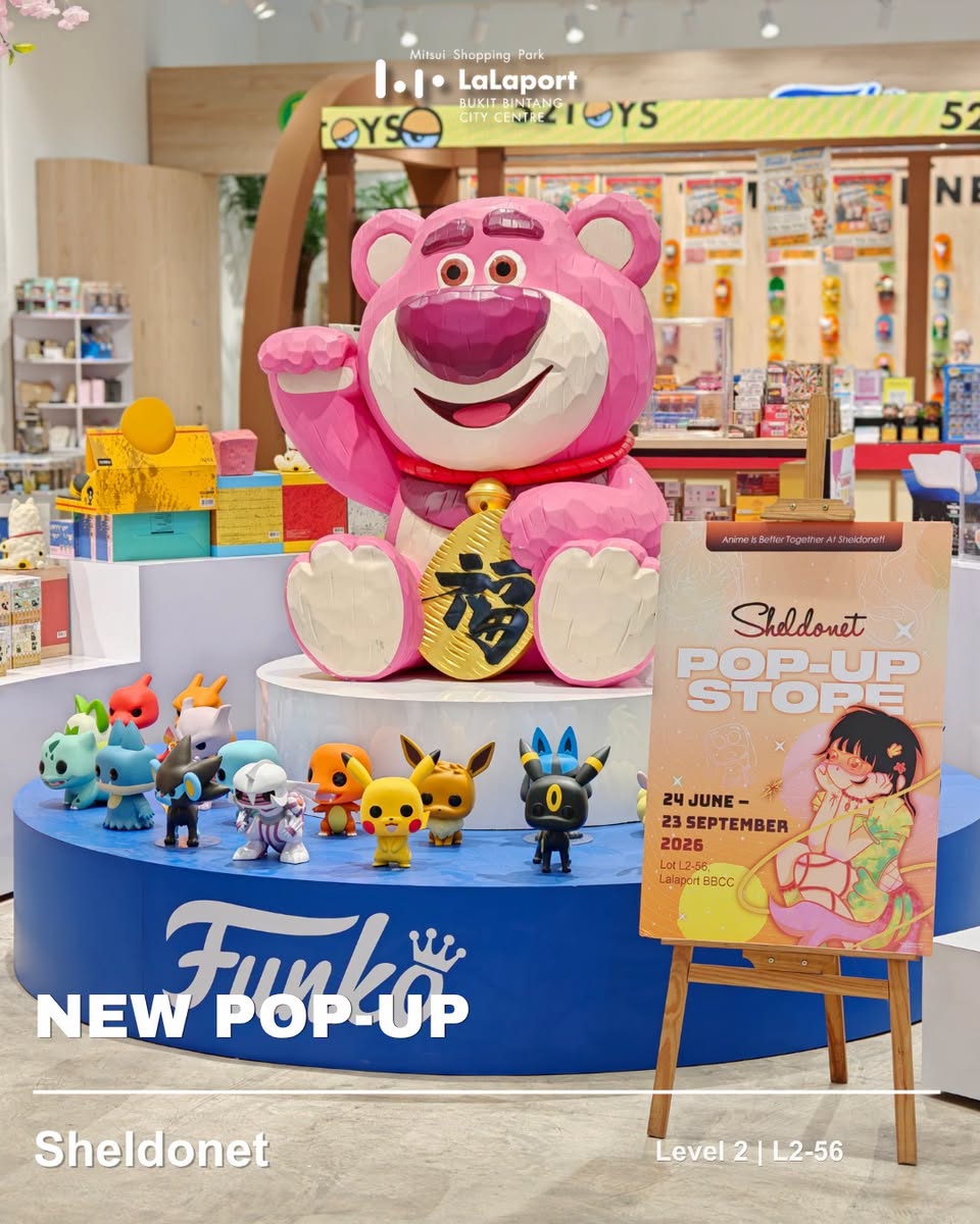 Sheldonet x Funko Pop Pop-Up at LaLaport BBCC