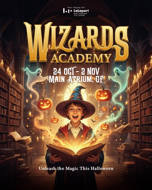 Wizards Academy Halloween event