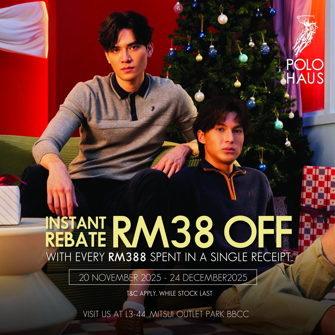 Polo Haus holiday collection display