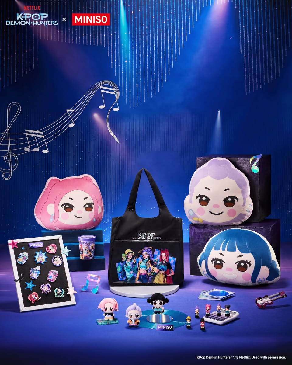 KPop Demon Hunters merchandise at MINISO LaLaport BBCC