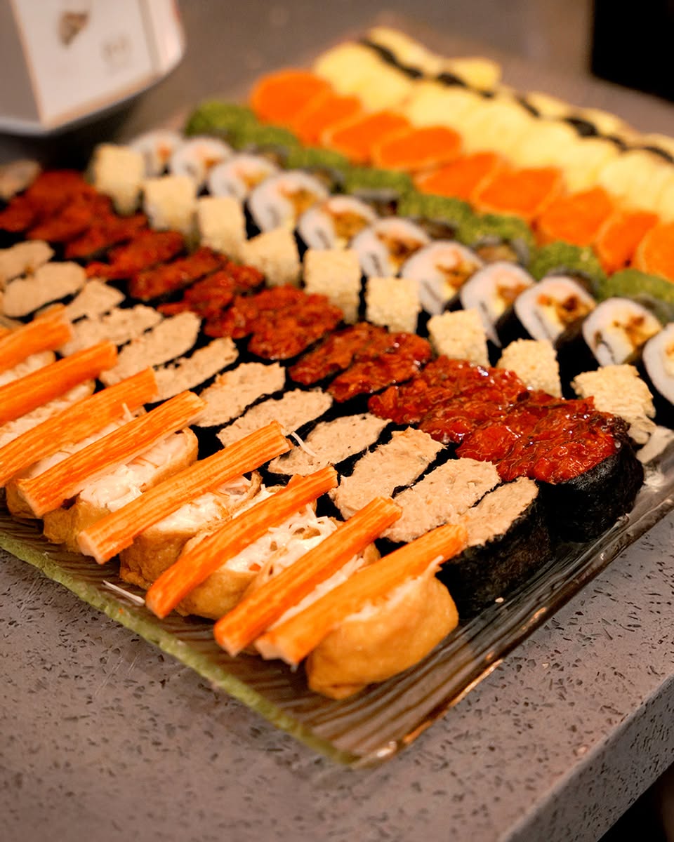 Diners enjoying the Suki-Ya experience