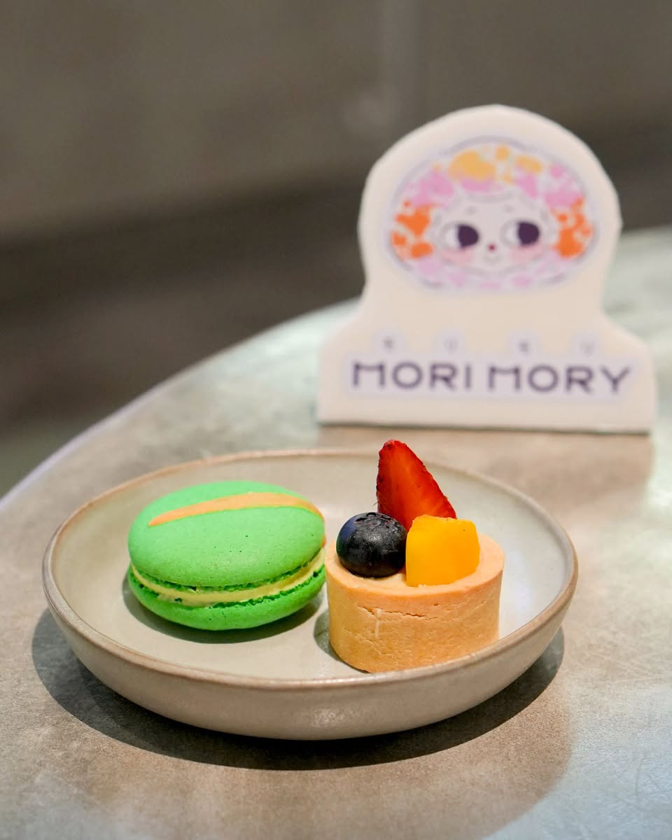 A delightful selection of Mori Mory cakes and pastries.