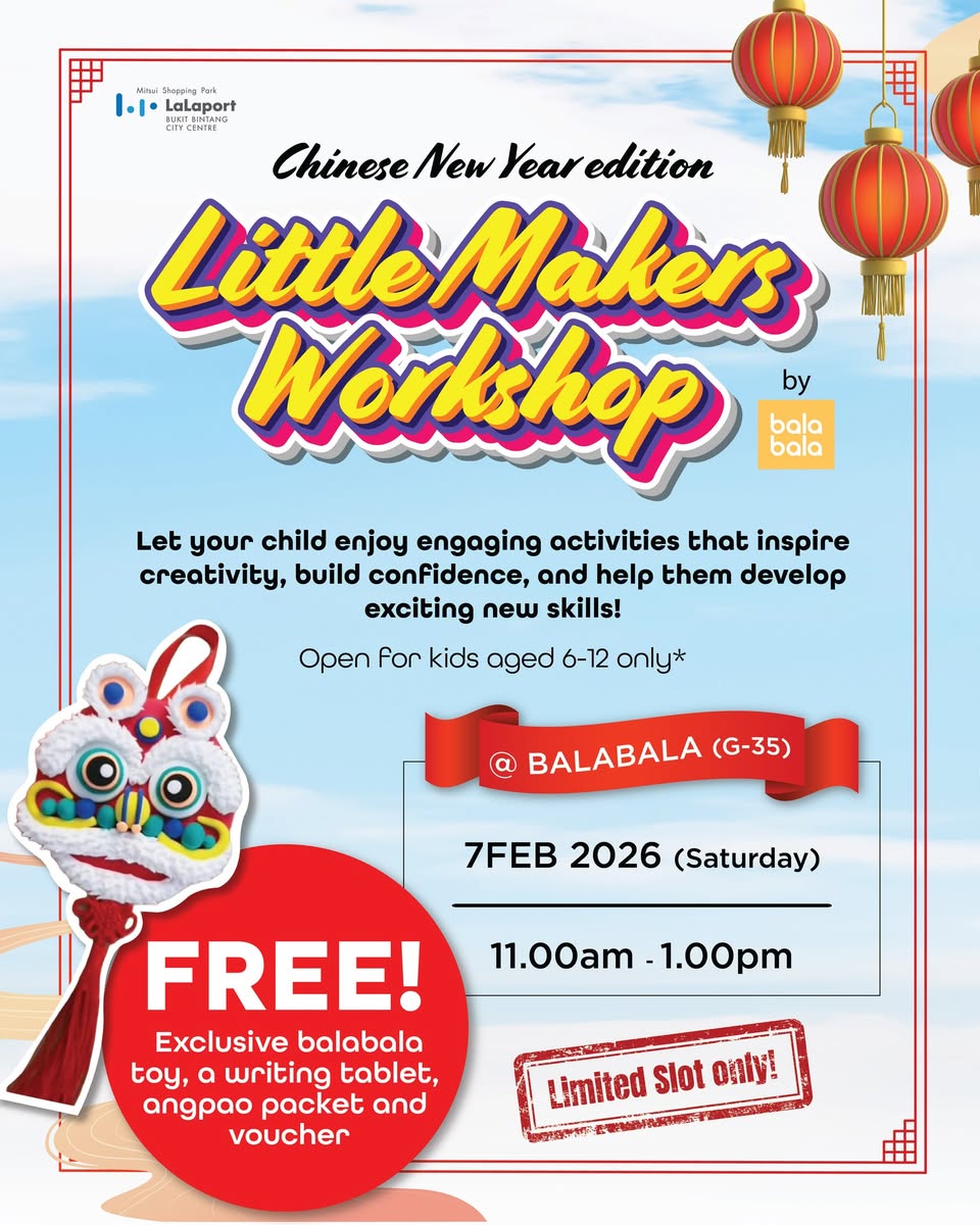 BALABALA store festive decorations and workshop area