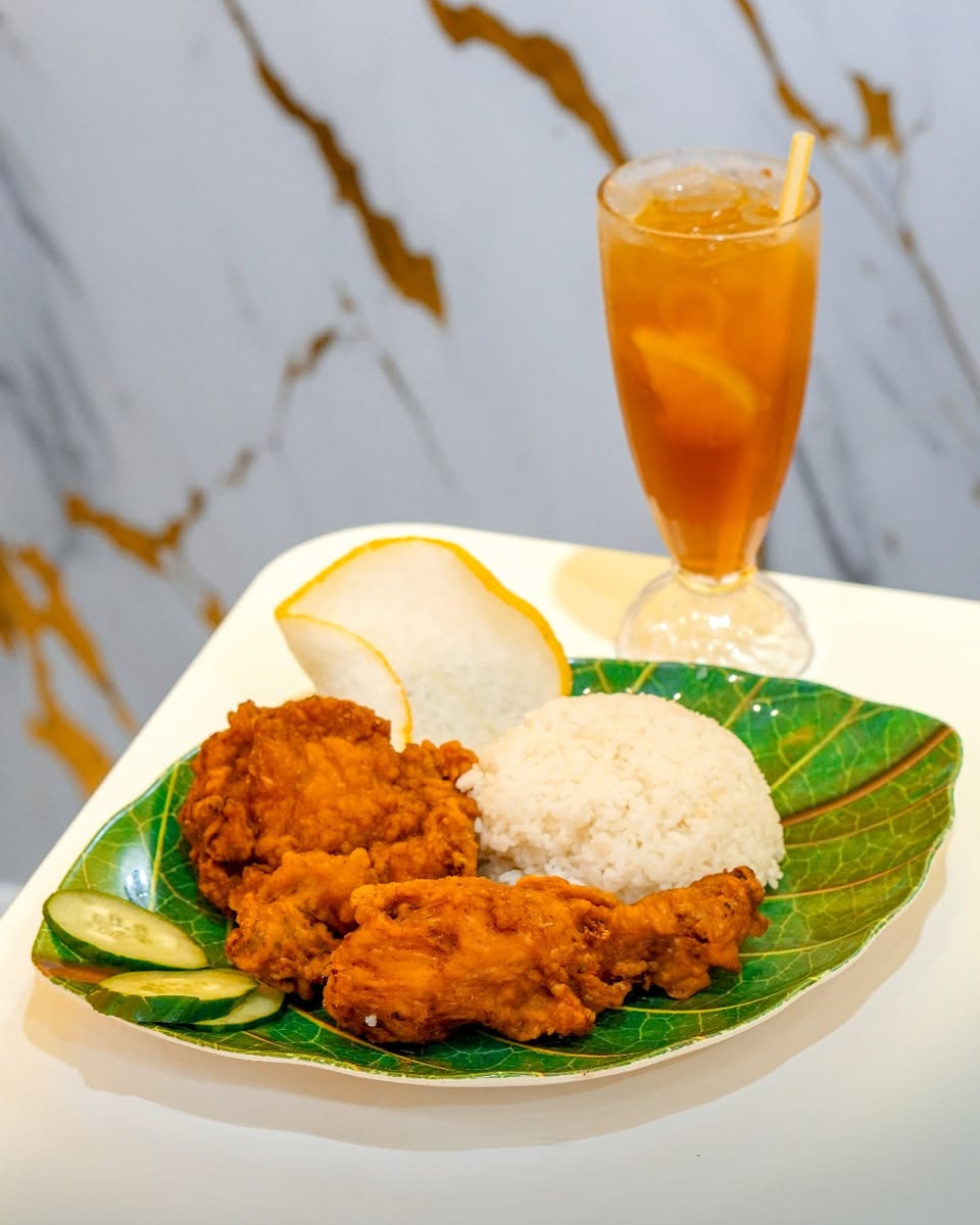 Close-up of a popular Syok Makan dish