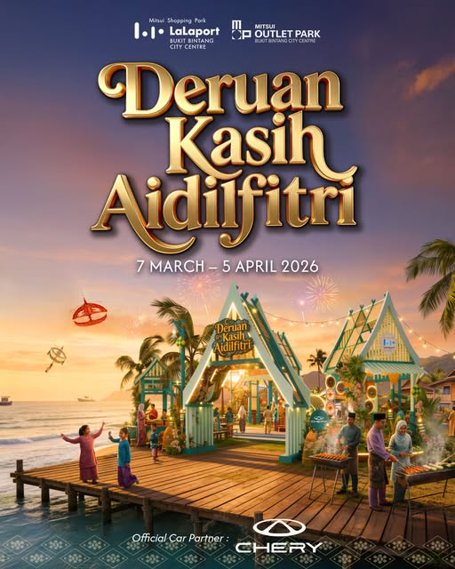 Deruan Kasih Aidilfitri celebration at LaLaport BBCC