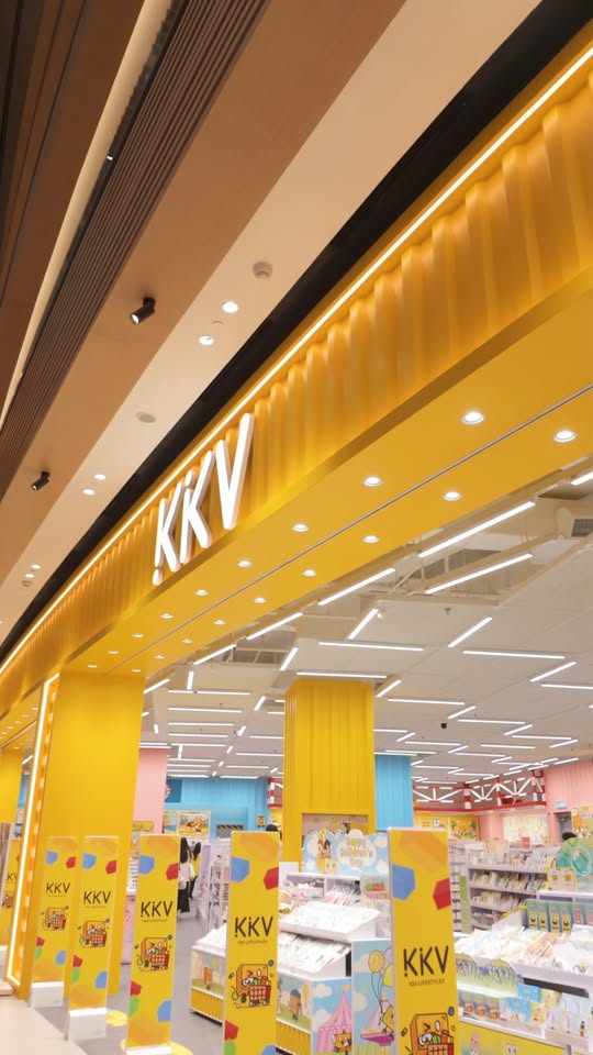 KKV merchandise display