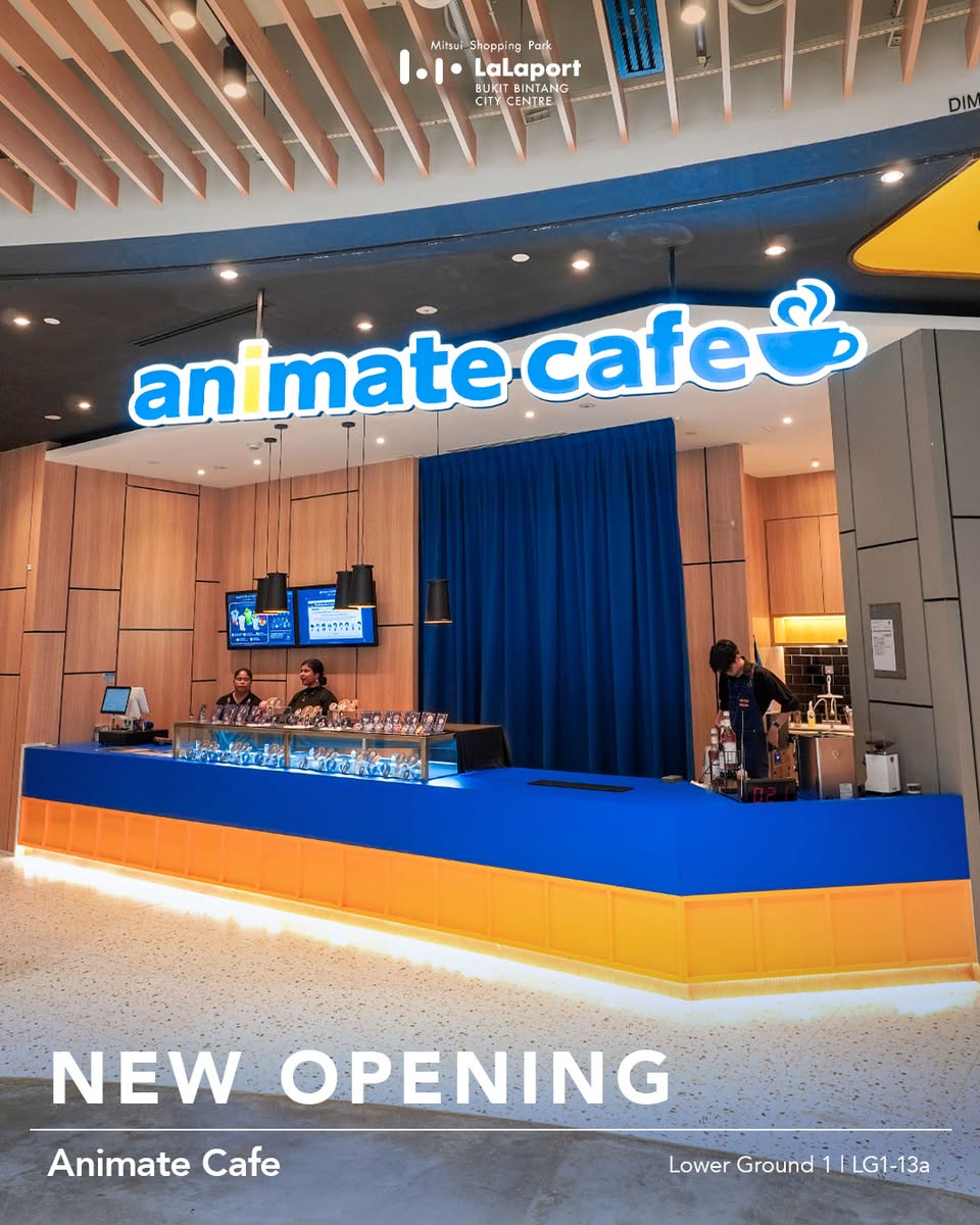 Anime-themed food and drinks served at Animate Café