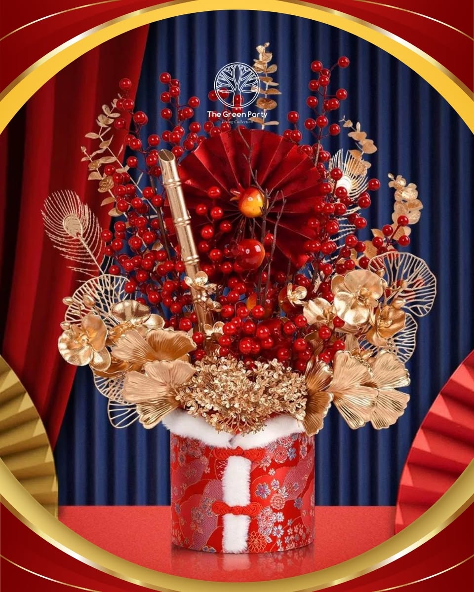 Prosperity-themed home decor collection