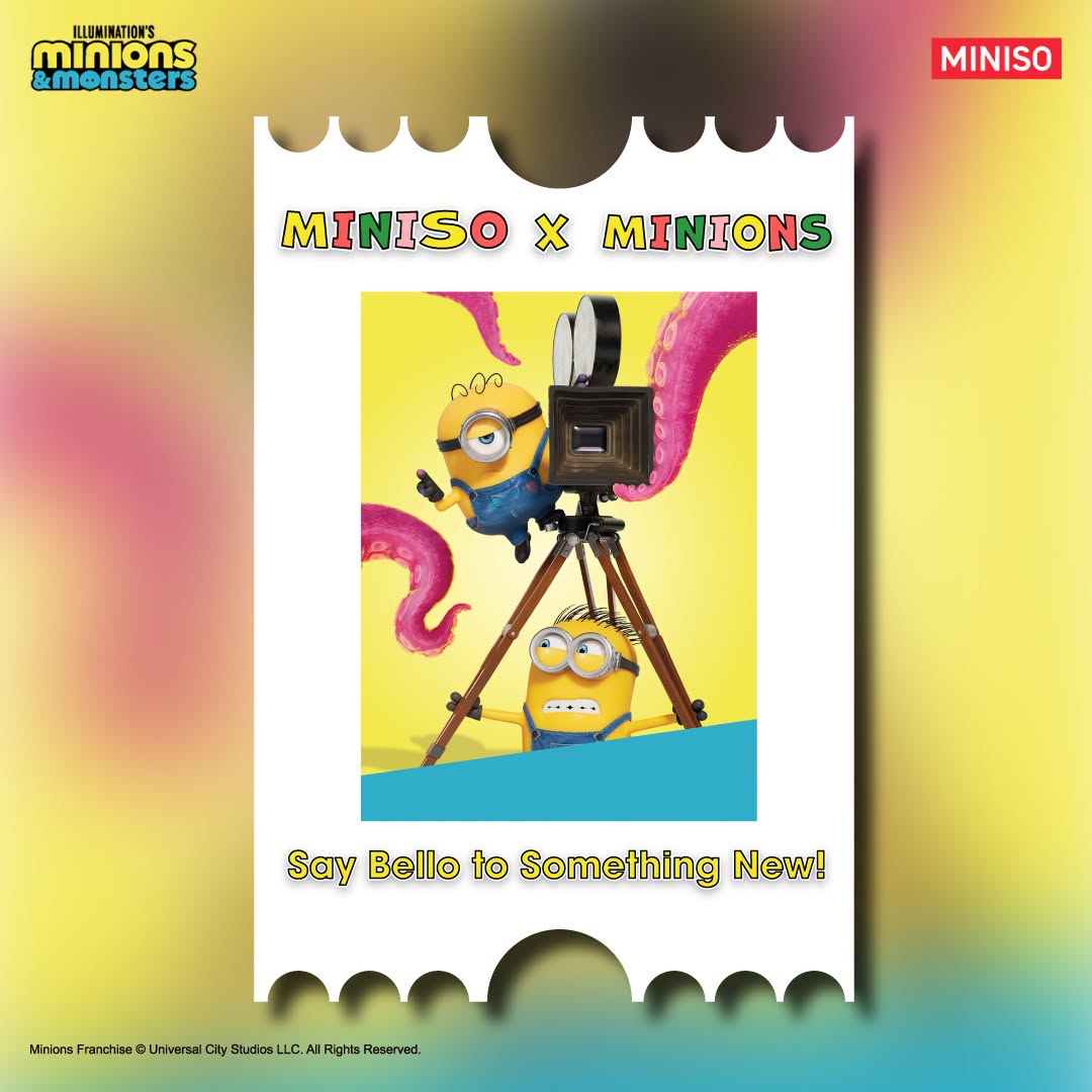 MINISO x Minions collaboration