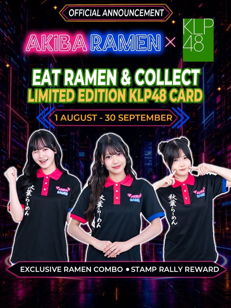 Akiba Ramen x KLP48 collaboration