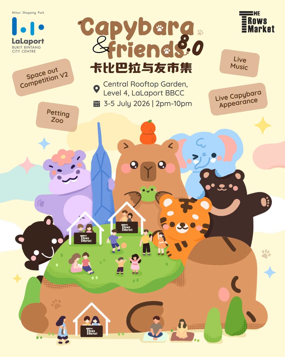 Capybara and Friends 8.0 event at LaLaport BBCC