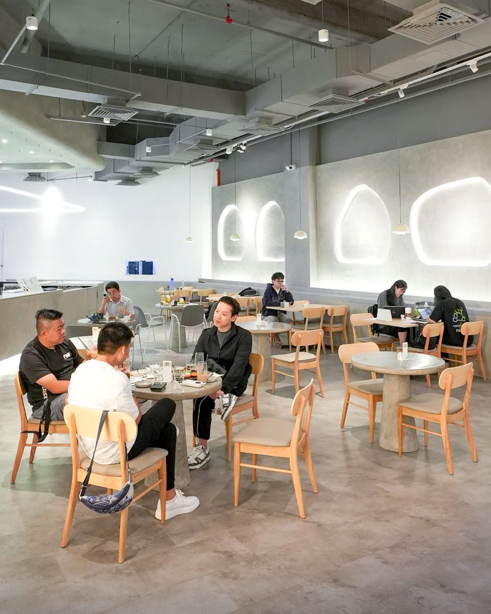 A delightful selection of Mori Mory cakes and pastries.