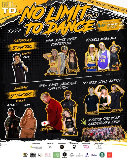 Dynamic dance performance at No Limit to Dance Vol. 3