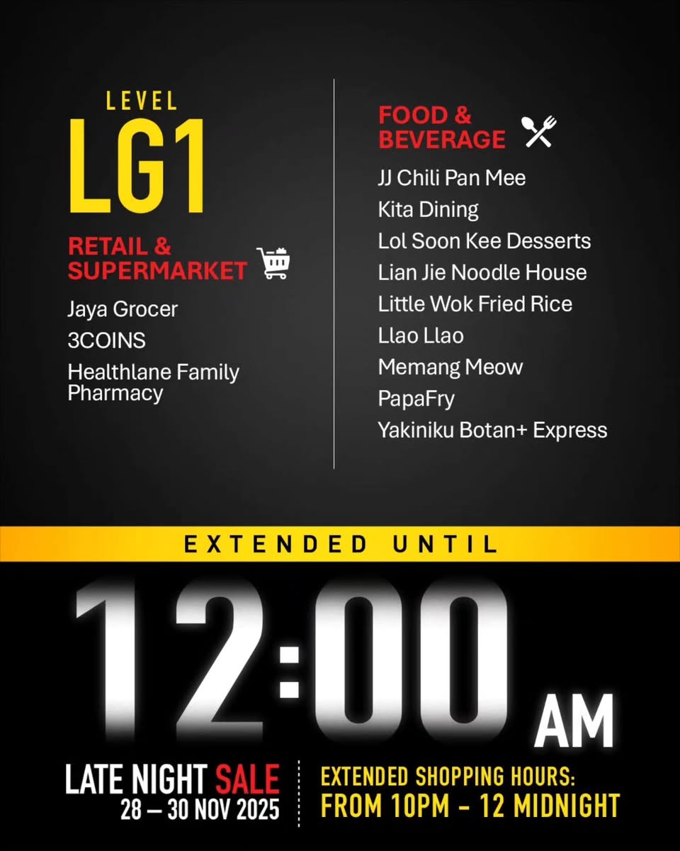 LaLaport BBCC Black Friday Sale promotion