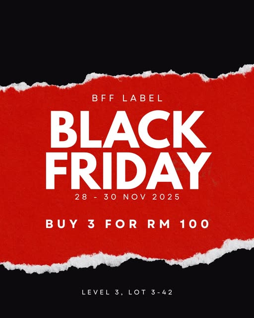 LaLaport BBCC entrance showcasing Black Friday promotions