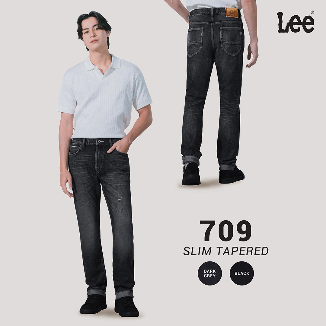 Authentic Lee denim textures