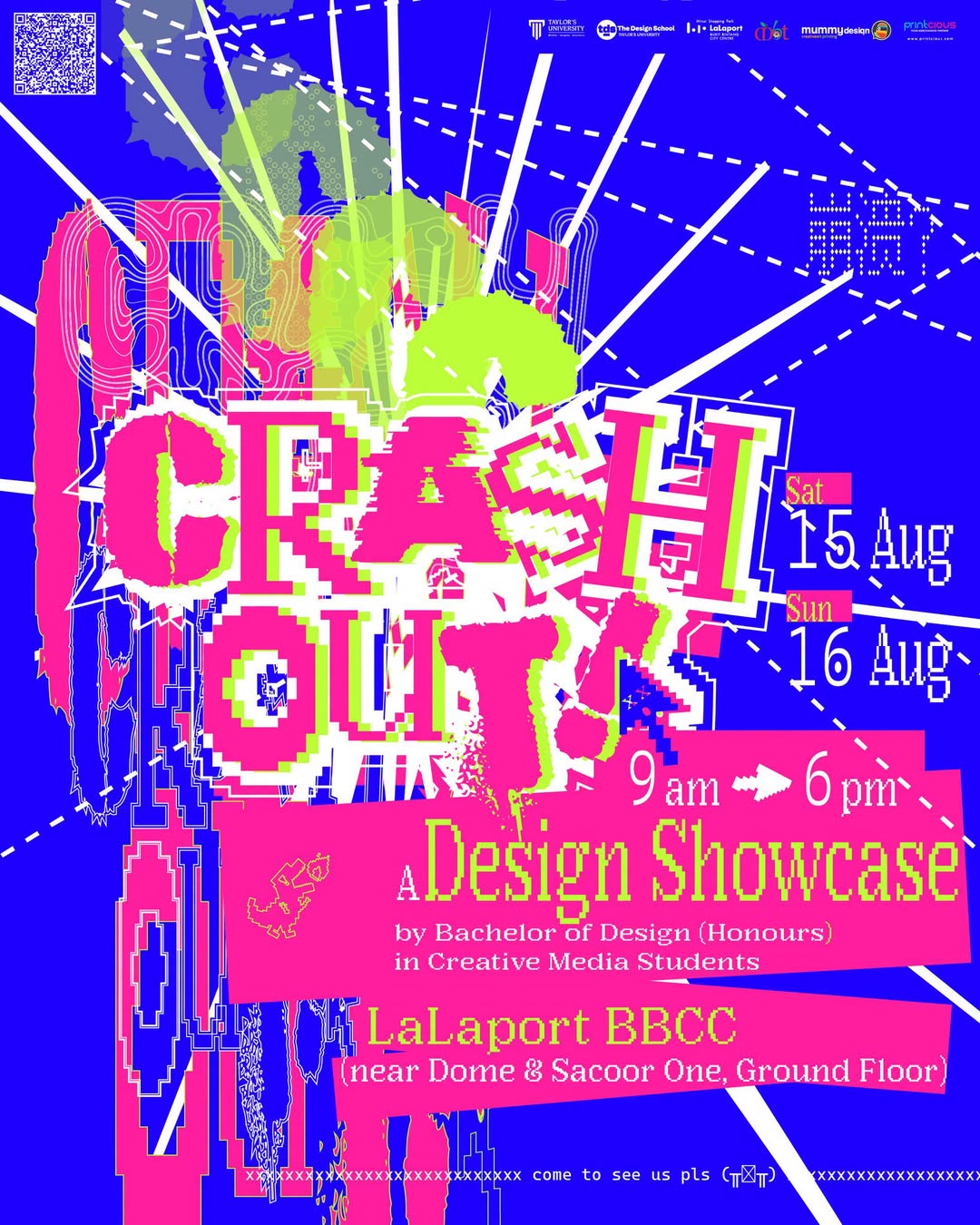 CRASH OUT Design Showcase at LaLaport BBCC