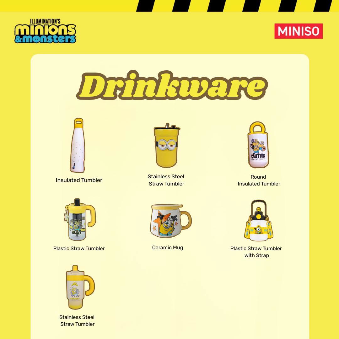 MINISO Minions drinkware