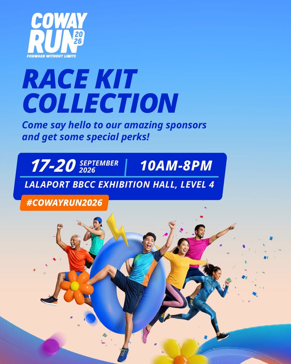 Coway Run 2026 Race Pack Collection at LaLaport BBCC