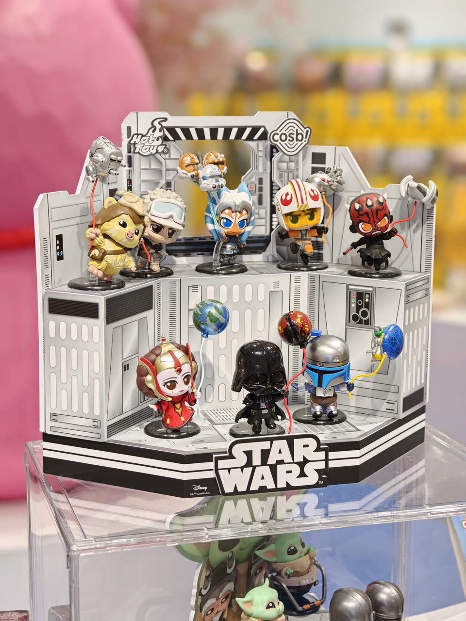 Star Wars Funko Pop figures at Sheldonet pop-up