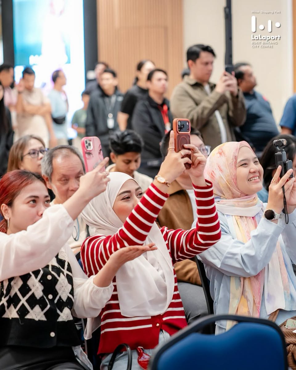 Attendees at LaLaport Transportation Hub launch event