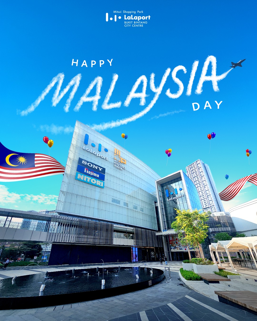 A vibrant collage or scene depicting Malaysian life, from enjoying morning coffee to the glow of city lights at night.